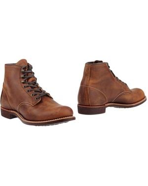 Red Wing Ankle Boots Soft Leather - Brown