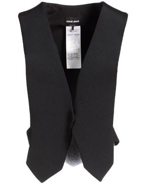 Giorgio Armani Tailored Vests - Black