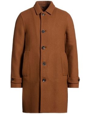 Hevò Coat Wool, Acrylic, Polyester, Polyamide, Alpaca Wool - Brown