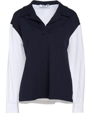 Please Midnight T-Shirt Viscose, Polyamide, Elastane - Blue