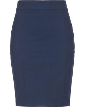 ESCADA Midi Skirt Viscose, Polyamide, Elastane - Blue