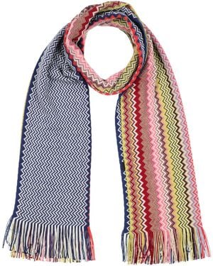Missoni Scarf Wool, Acrylic - Blue