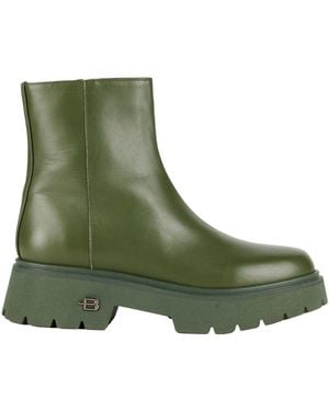 Baldinini Ankle Boots Cow Leather - Green