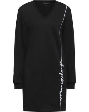 ARMANI EXCHANGE Mini Dress Cotton, Polyester - Black