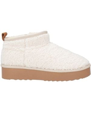 Steve Madden Botines De Caña Alta - Blanco