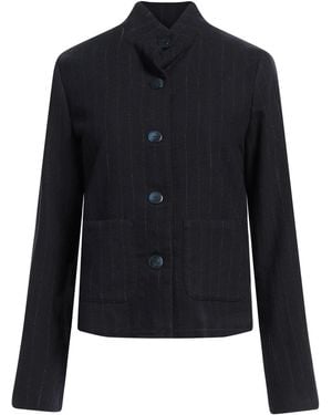 ALESSIA SANTI Jacket Cotton, Polyester, Wool, Polyamide - Blue