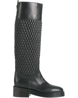 Casadei Boot Leather - Black