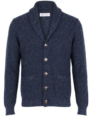 Brunello Cucinelli Cardigan - Blue