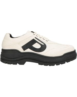 Phileo Ivory Sneakers Textile Fibers - White