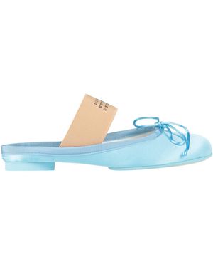 MM6 by Maison Margiela Mules & Clogs Textile Fibres - Blue