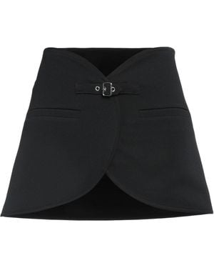Courreges Mini Skirt Polyester, Acetate - Black