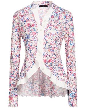 High Enticing Ivory Shirt Cotton - Pink