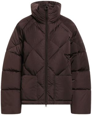 Replume' Chocolate Puffer Polyester - Brown