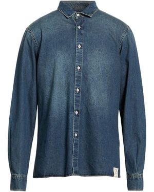 FAMILY FIRST Denim Shirt Cotton - Blue