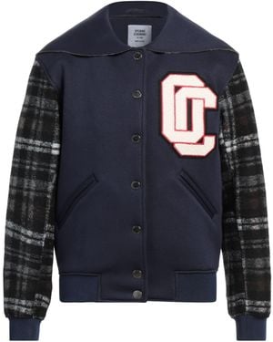 Opening Ceremony Midnight Jacket Acrylic, Viscose, Polyester, Wool, Elastane - Blue