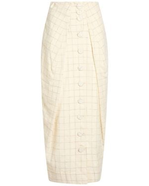 Gentry Portofino Maxi Skirt Wool - White