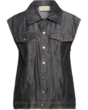 Kaos Denim Shirt - Black