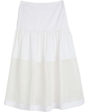 Jijil Midi-Rock - Weiß