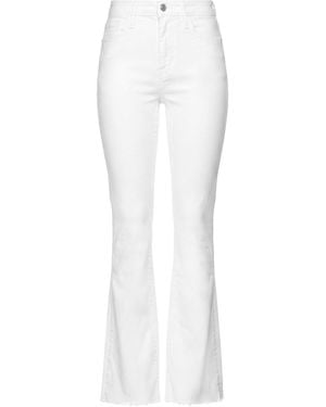 FRAME Jeans Cotton, Recycled Cotton, Elastane - White