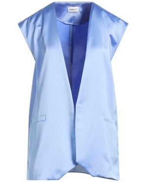 Marella Light Tailored Vest Polyester - Blue