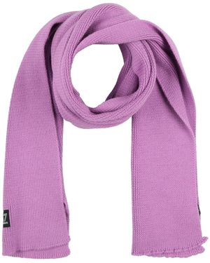 EA7 Mauve Scarf Wool, Acrylic - Purple