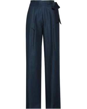 120% Lino Trousers - Blue