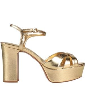 SCHUTZ SHOES Sandals Leather - Metallic