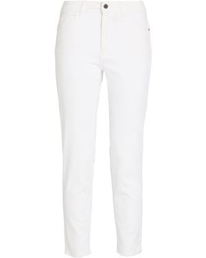 Caractere Trousers Cotton, Elastane - White
