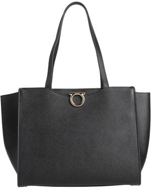 Ferragamo Handbag Leather - Black