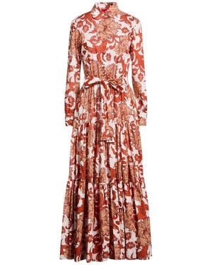 La DoubleJ Maxi Dress Cotton - Red