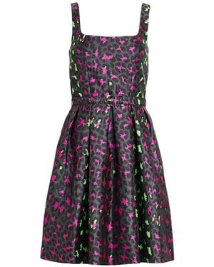 Christopher Kane Mini Dress Silk - Purple