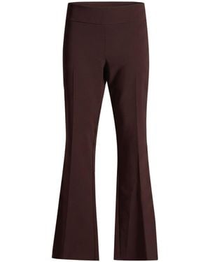 Sandro Ferrone Pants Polyester, Elastane - Purple