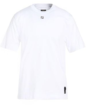 Fendi T-Shirt Cotton - White
