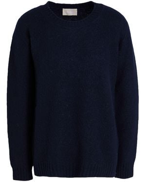 Drumohr Midnight Sweater Lambswool - Blue