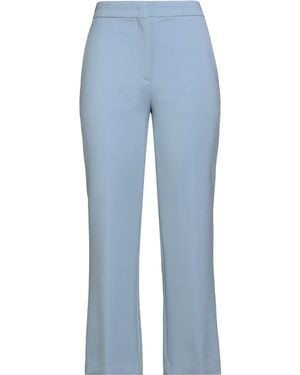 Rochas Pants Virgin Wool, Elastane, Polyamide - Blue
