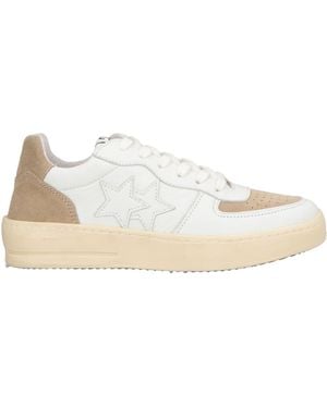2Star Trainers Leather - Natural