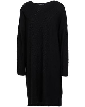 High Mini Dress - Black