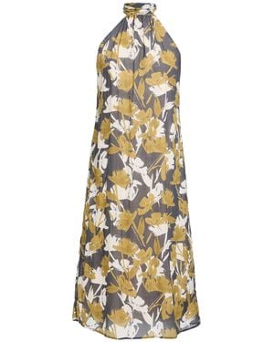 ALESSIA SANTI Midi Dress Cotton - Metallic