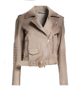 ARMANI EXCHANGE Jacket Ovine Leather - Natural