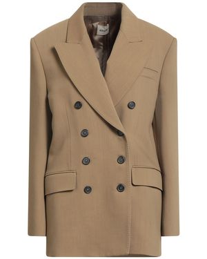KHAITE Camel Blazer Virgin Wool, Viscose - Natural