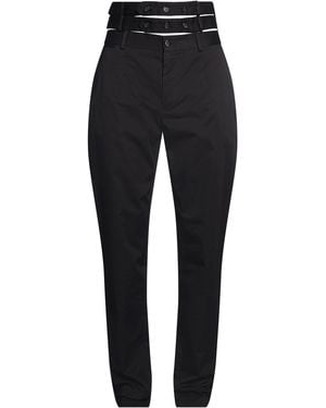Dolce & Gabbana Trousers Cotton, Elastane - Black