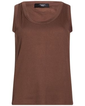 Weekend by Maxmara Tank Top Cotton - Brown