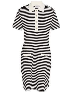 Moncler Mini Dress Cotton, Elastane - White