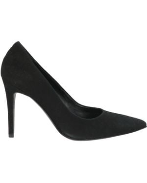 Lorenzo Mari Court Shoes Leather - Black