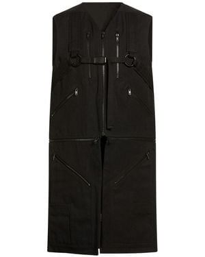 Rick Owens Vest Cotton - Black