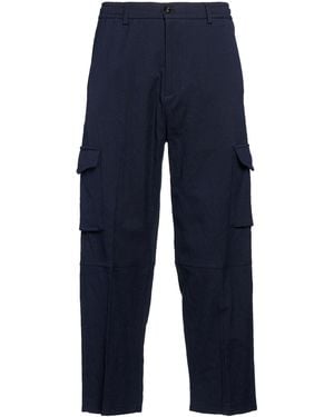 BE ABLE Pants Cotton, Polyester, Viscose, Polyamide - Blue