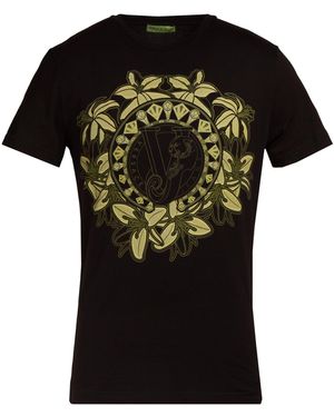 Versace Jeans Couture T-Shirt Cotton - Black