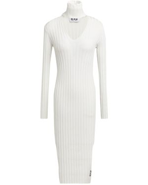 Ice Play Vestido midi - Blanco