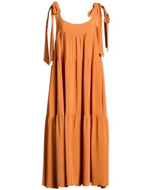 MEIMEIJ Vestido Midi - Naranja