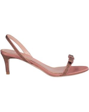 Gedebe Sandals Textile Fibers - Pink